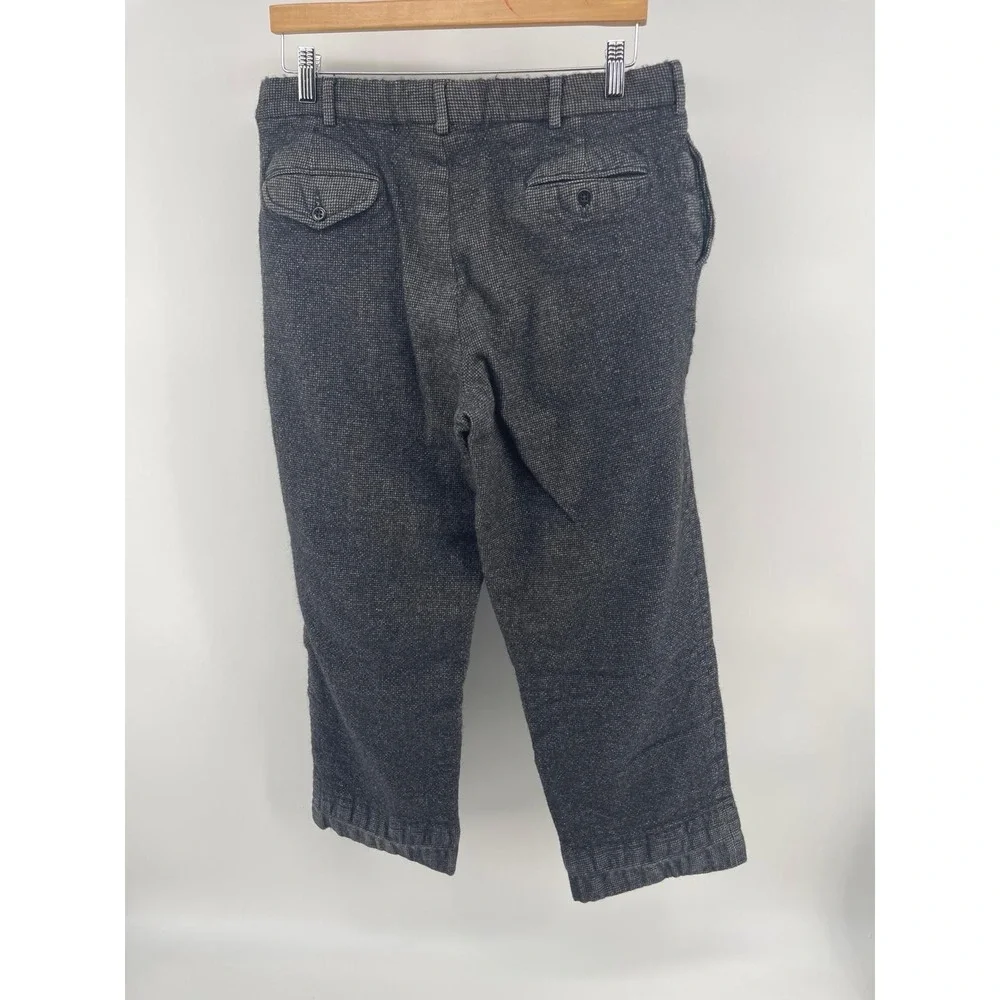 Vintage Polo Ralph Lauren Pants Men 32 Made in USA Gurkha Wool Pleated